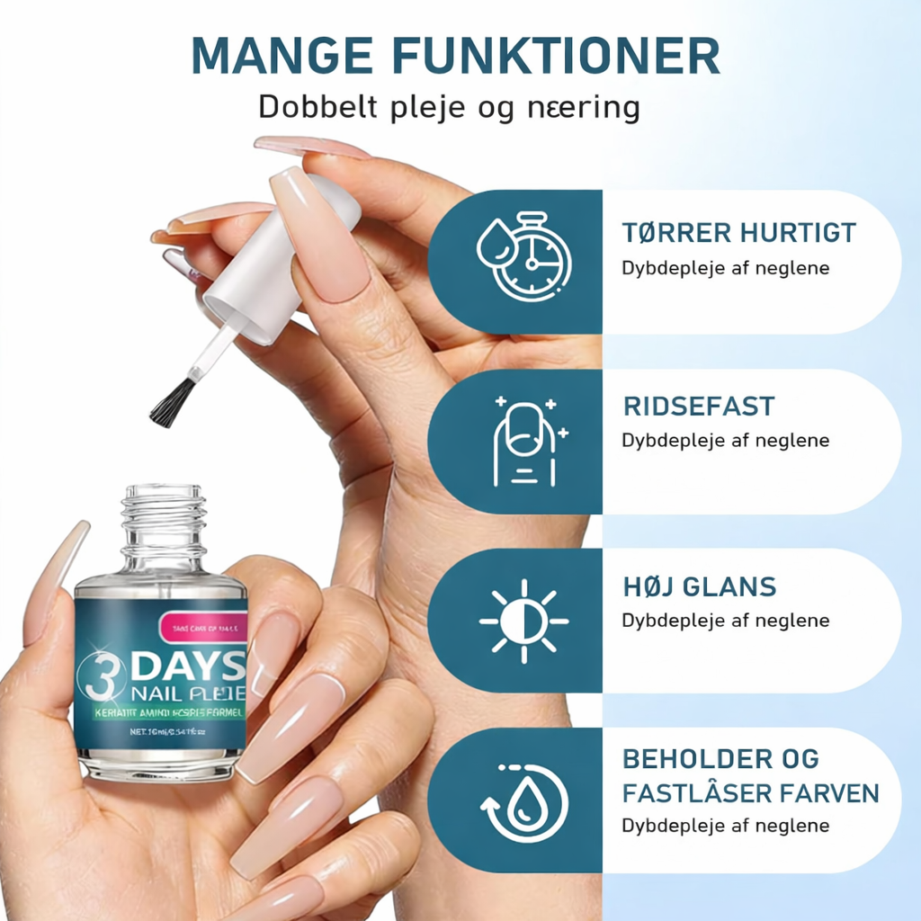 PowerGloss™ | Glansfuld neglelak til stærke og sunde negle