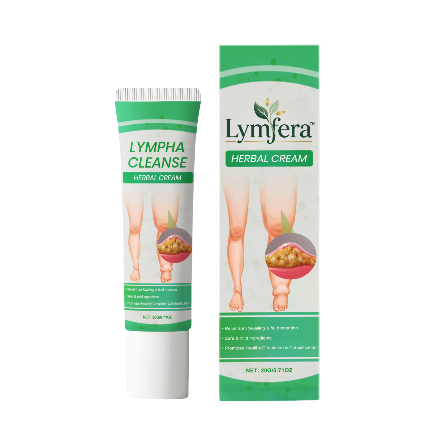 Lymfera™ | Op til 92 % mindre hævelse i benene på kun 12 timer