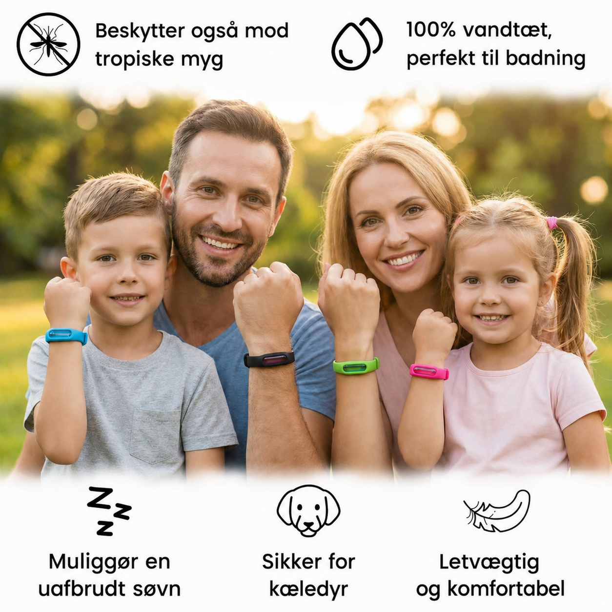 MygGuard™ | Armbånd mod myg
