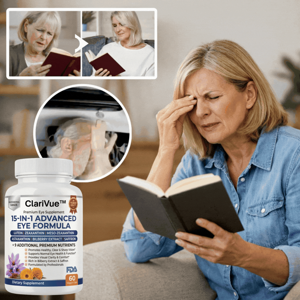 ClariVue™ | Få bedre syn på 3 dage