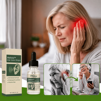 Relivio™ | Reducerer langvarig tinnitus med 91 % på bare 4 dage!
